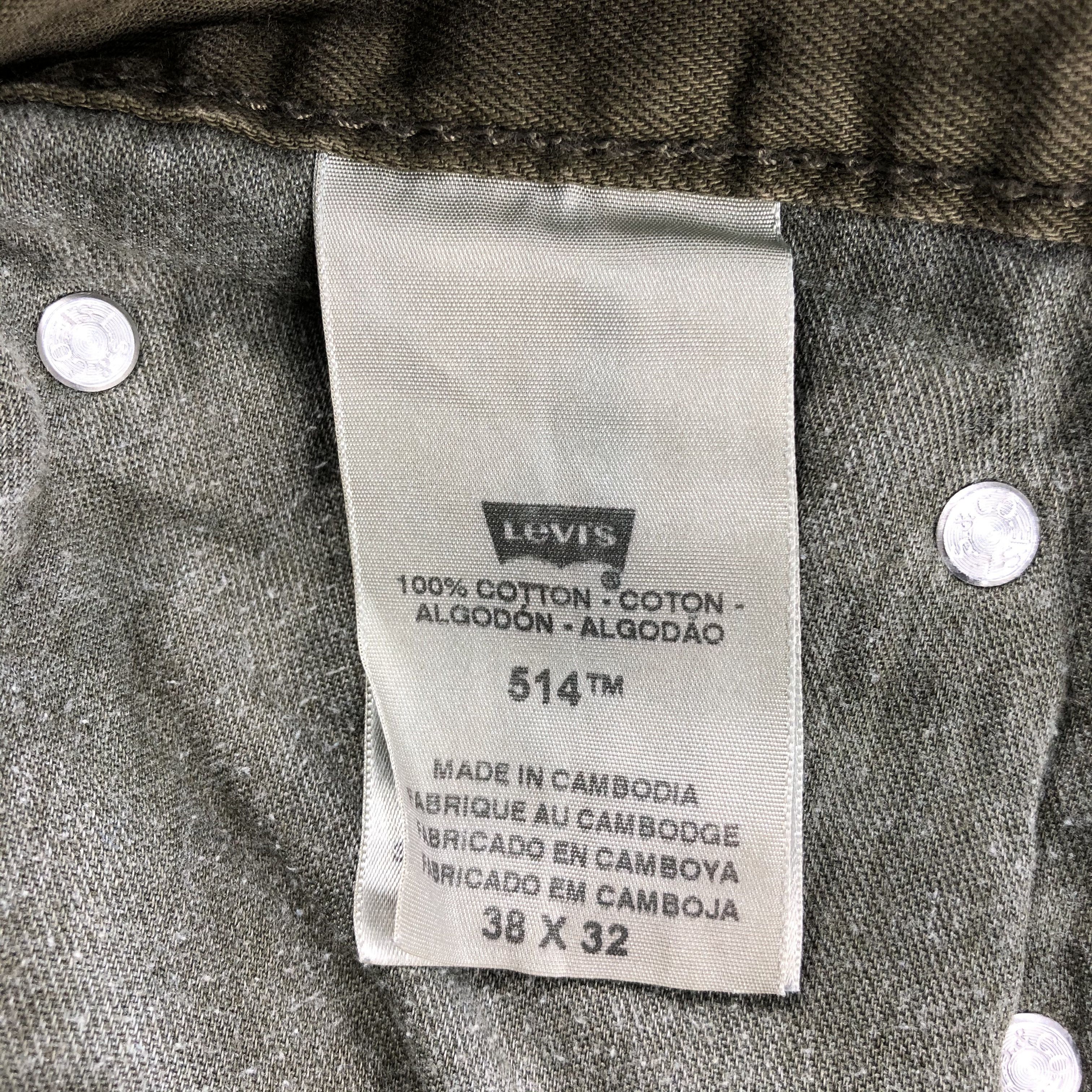 Levi's Vintage Levis 514 Jeans-J1506 Size US 40 / EU 56 - 10 Thumbnail