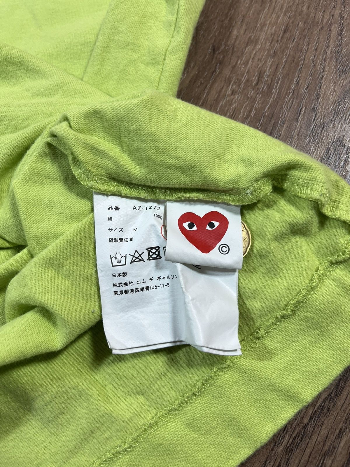 Comme des Garcons Comme Des Garcons Play T Shirt Size M / US 6-8 / IT 42-44 - 8 Thumbnail
