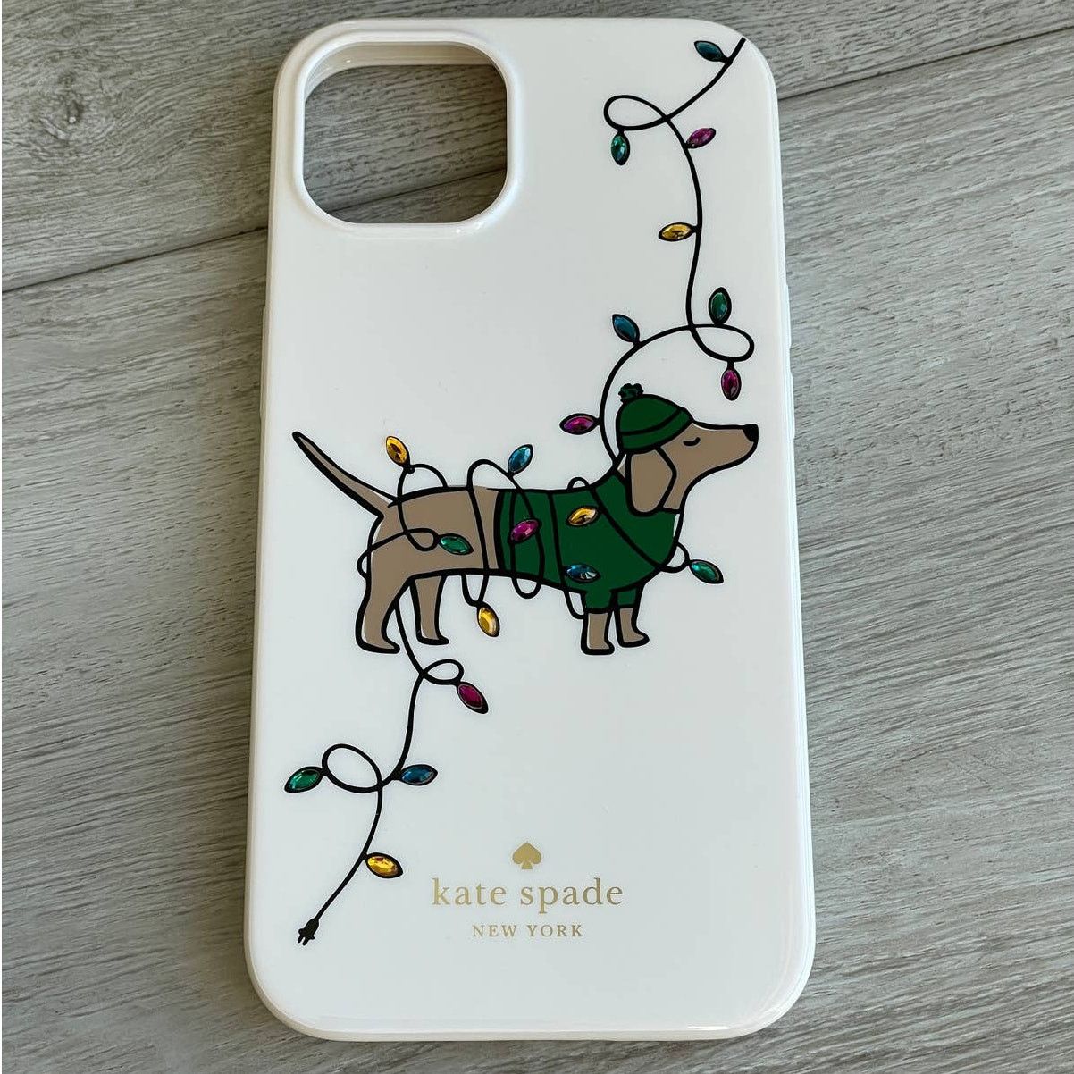 Kate Spade Kate Spade Dog Holiday Lights iPhone 13 PRO iPhone case Size ONE SIZE - 2 Thumbnail