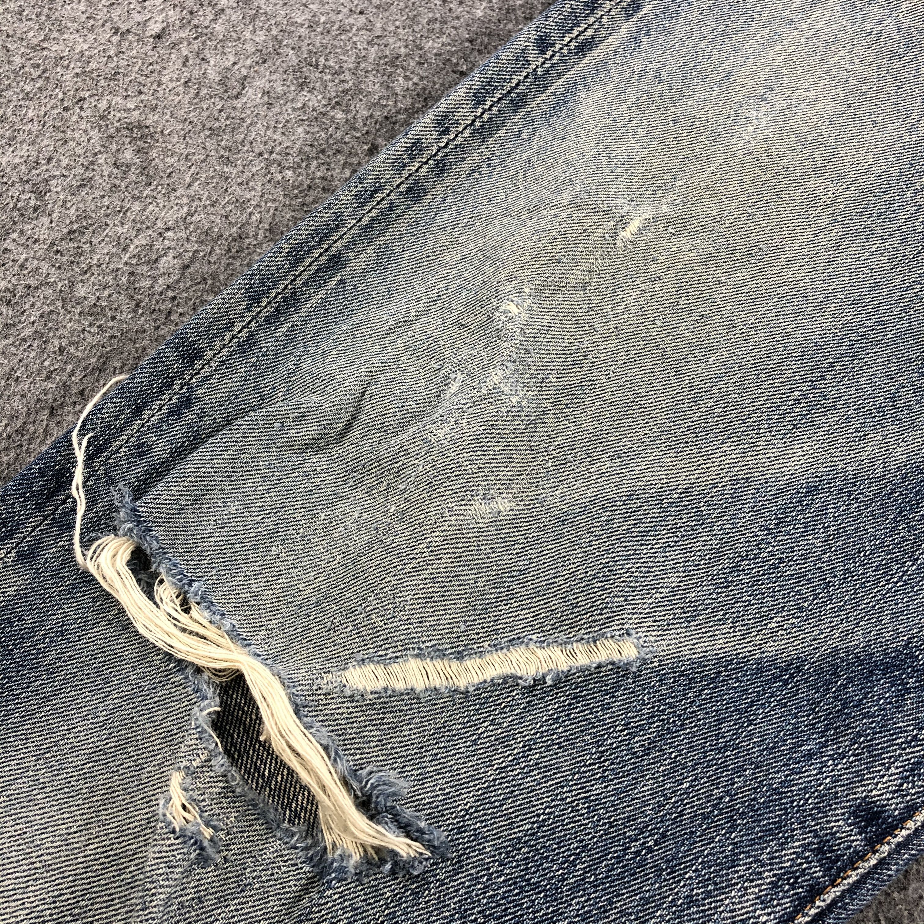 Levi's Vintage 90s Blue Wash Levis 501 Selvedge Jeans-J1722 Size US 30 / EU 46 - 10 Thumbnail