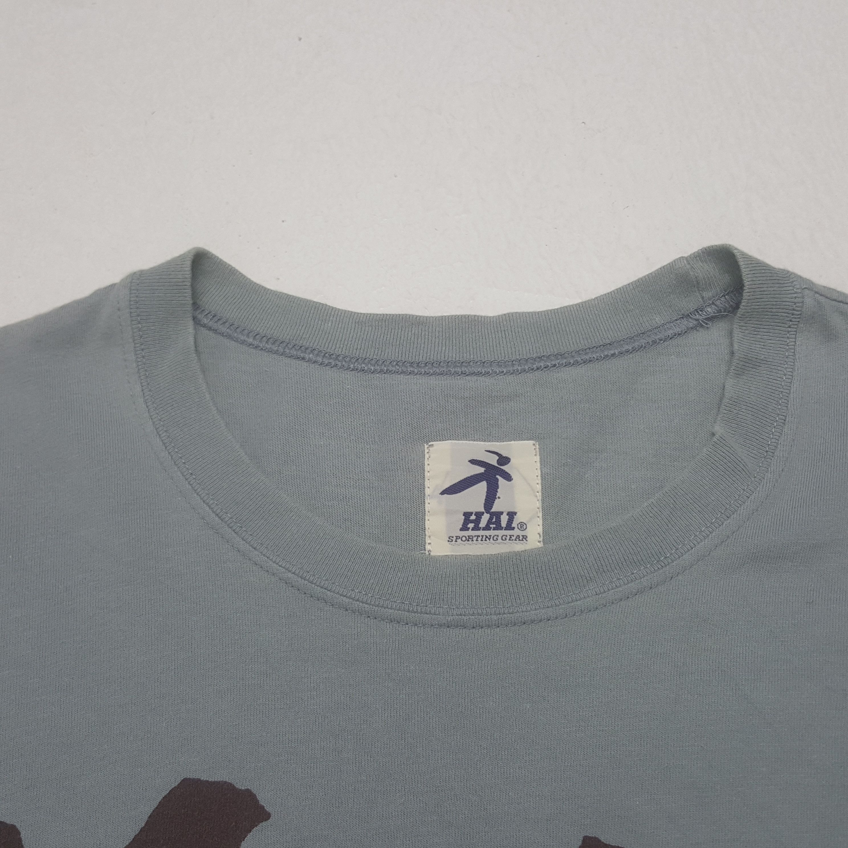 Hai Sporting Gear × Issey Miyake × Vintage Vintage Hai Sporting Gear by Issey Miyake Designer Tshirt Size US L / EU 52-54 / 3 - 4 Thumbnail