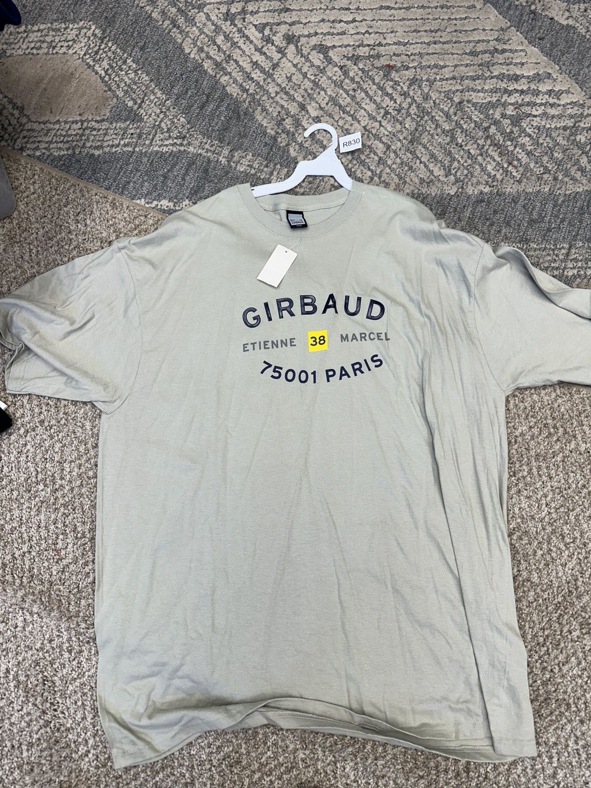 Marithe + Francois Girbaud × Vintage NOS Vintage 90s Marithe Francois Girbaud Paris T-Shirt 3XL Size US XXL / EU 58 / 5 - 10 Thumbnail