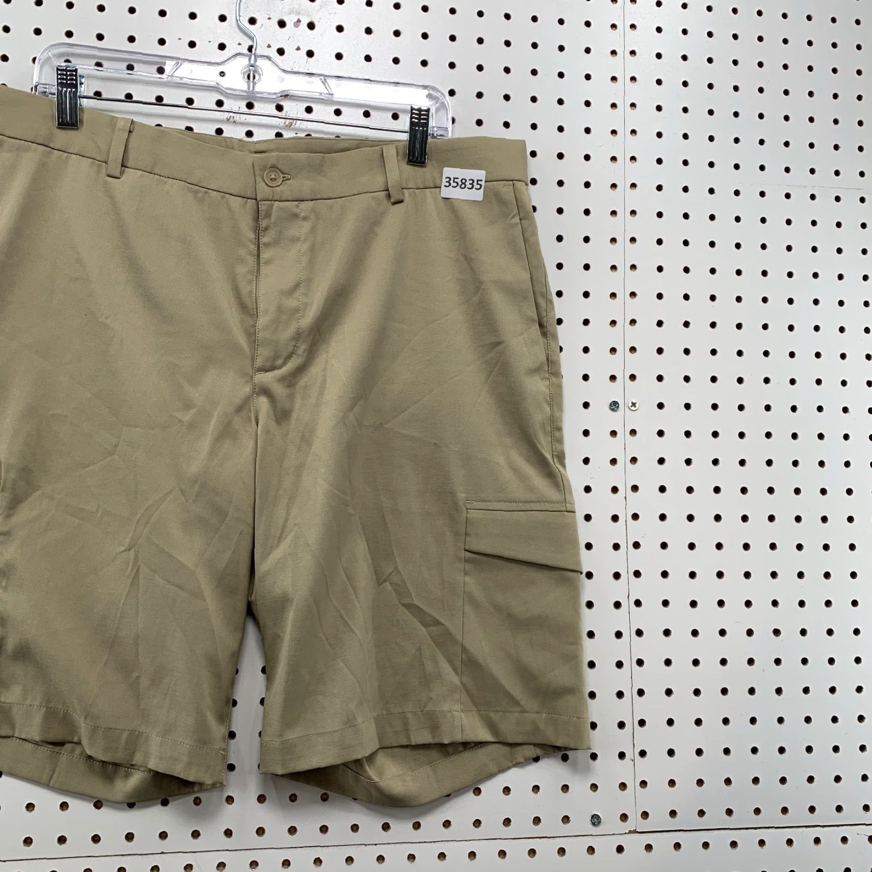Nike VINTAGE Nike Golf Chino Shorts Mens 36 Brown Tan Dri Fit Casual Preppy 36x10.5 Size US 36 / EU 52 - 7 Thumbnail