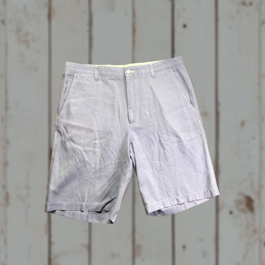 Footjoy FootJoy Shorts Mens 36 Blue Golf Chino Nylon Performance Flat Front Casual Size US 36 / EU 52 - 1 Thumbnail