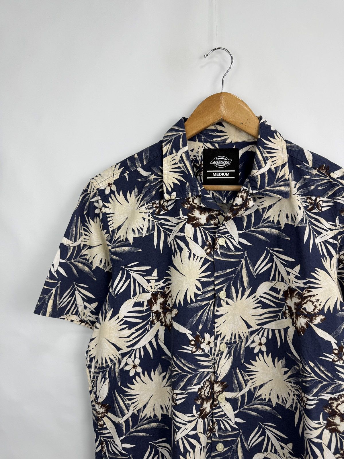 Dickies 🇺🇸🌺 Dickies Hawaiian Floral Short Sleeve Shirt Retro Rare Size US M / EU 48-50 / 2 - 3 Thumbnail