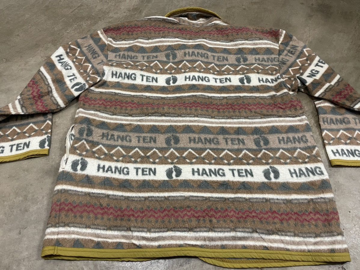 Hang Ten × Vintage 🔥 Rare🔥Vintage Hangten Fleece for Outdoor Wear Size US M / EU 48-50 / 2 - 3 Thumbnail