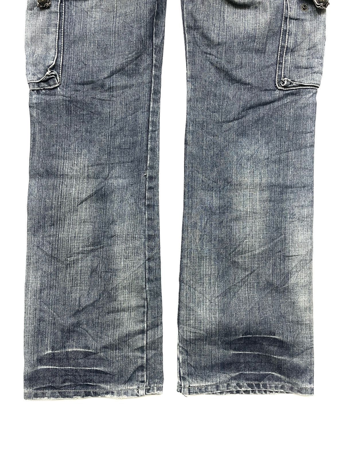 Vintage Y2K Kissmark Military Denim cargo Size US 36 / EU 52 - 7 Thumbnail