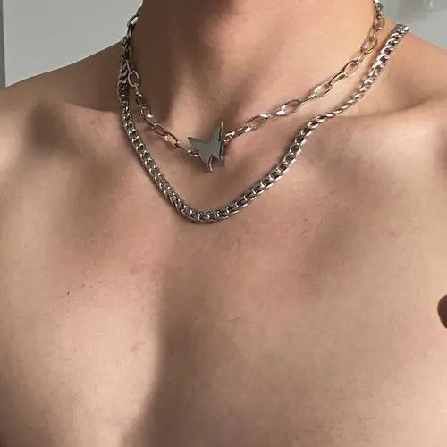 Designer × Vintage Retro punk necklace Size ONE SIZE - 1 Thumbnail