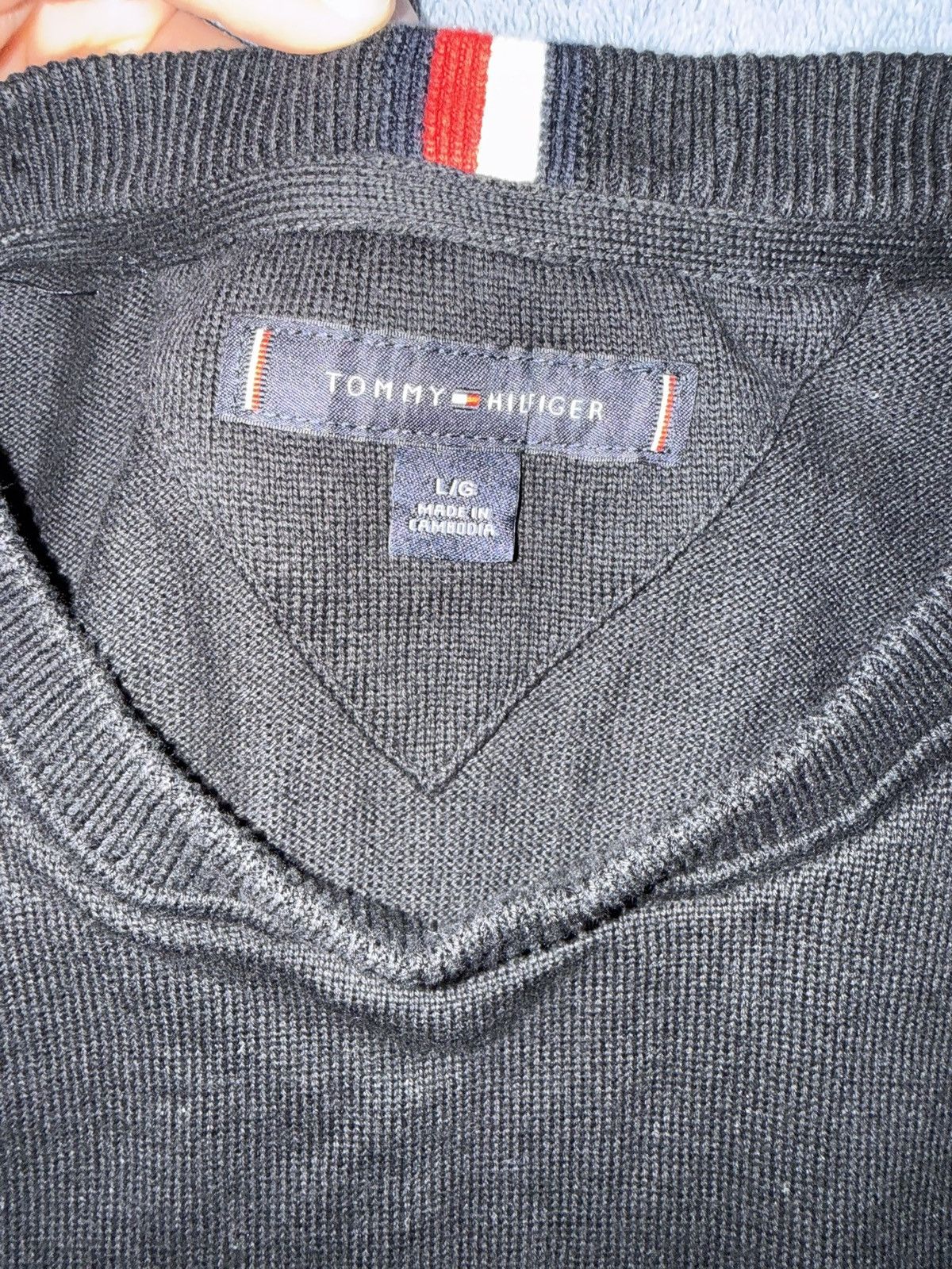 Tommy Hilfiger Tommy Hilfiger Black Pullover Size US M / EU 48-50 / 2 - 3 Thumbnail