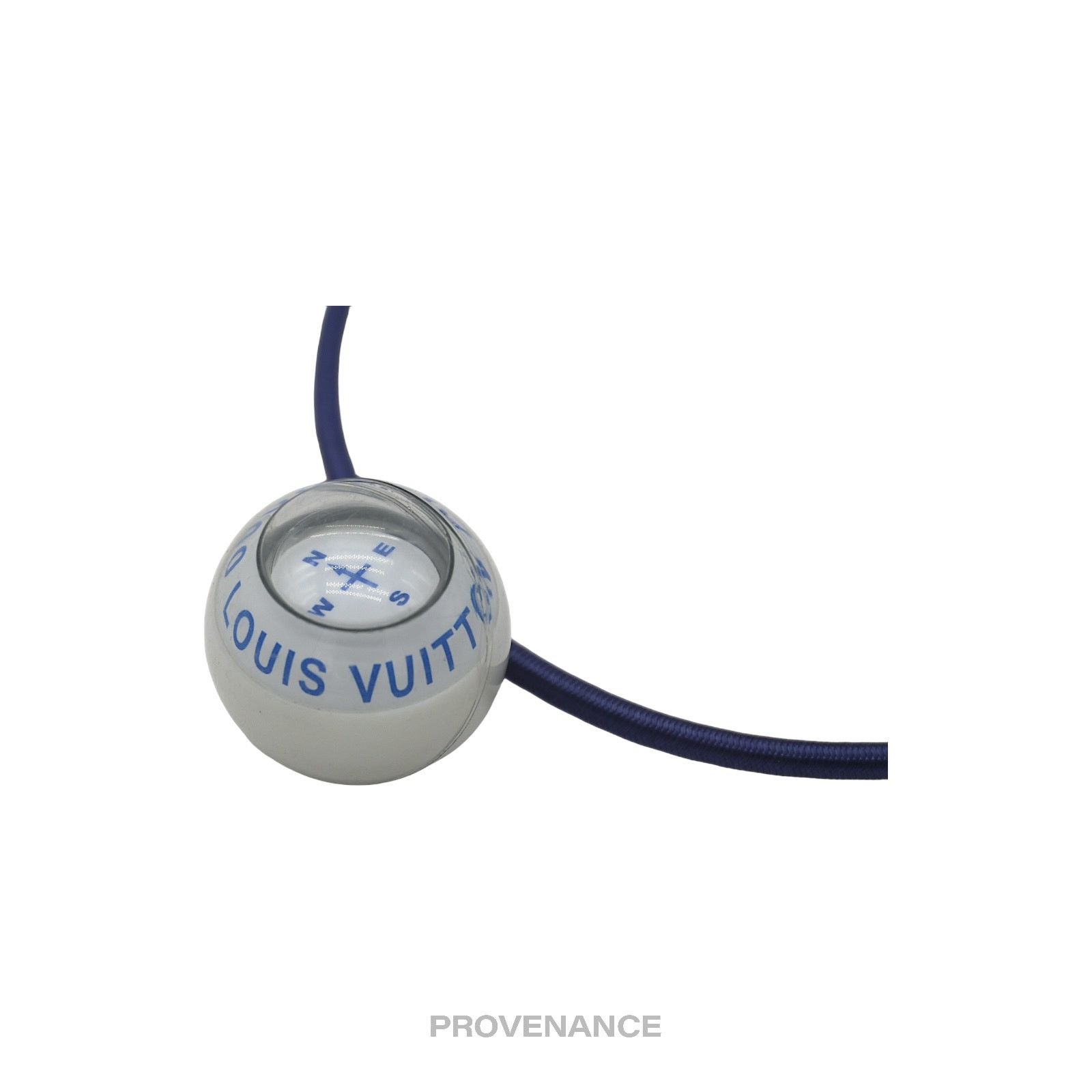 Louis Vuitton 🔴 Louis Vuitton Cup 2000 Compass 360 Necklace - Blue Size ONE SIZE - 4 Thumbnail