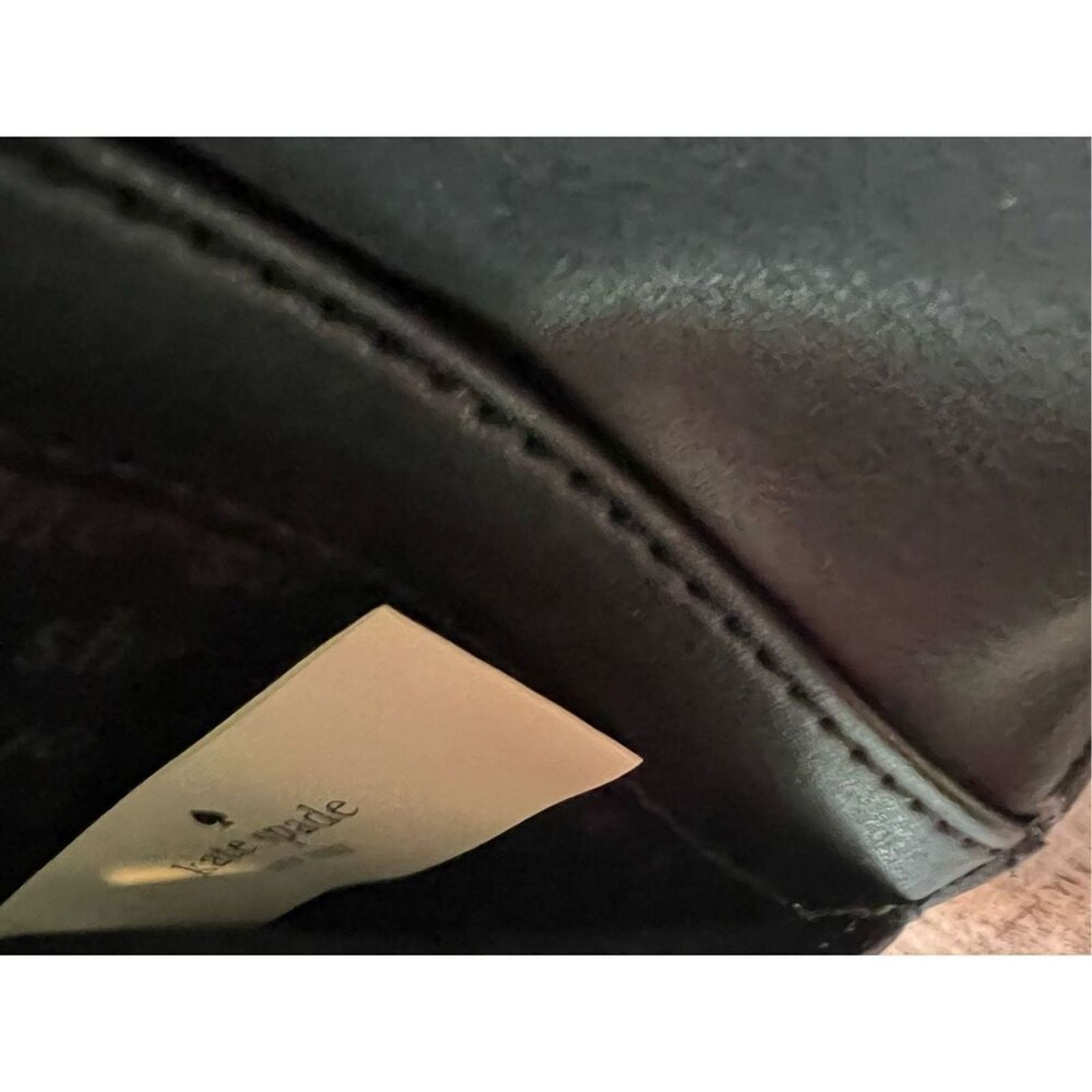 Kate Spade Kate Spade Bright Jewel Stacy Saffiano Leather Wallet Black Size ONE SIZE - 6 Thumbnail