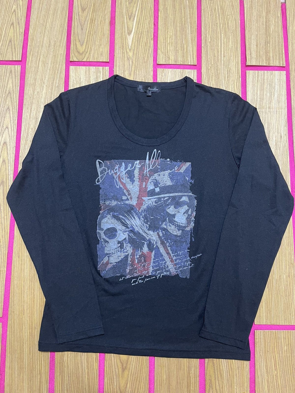 If Six Was Nine Y2K BUGGER ALL long sleeve tshirt Size US M / EU 48-50 / 2 - 1 Thumbnail