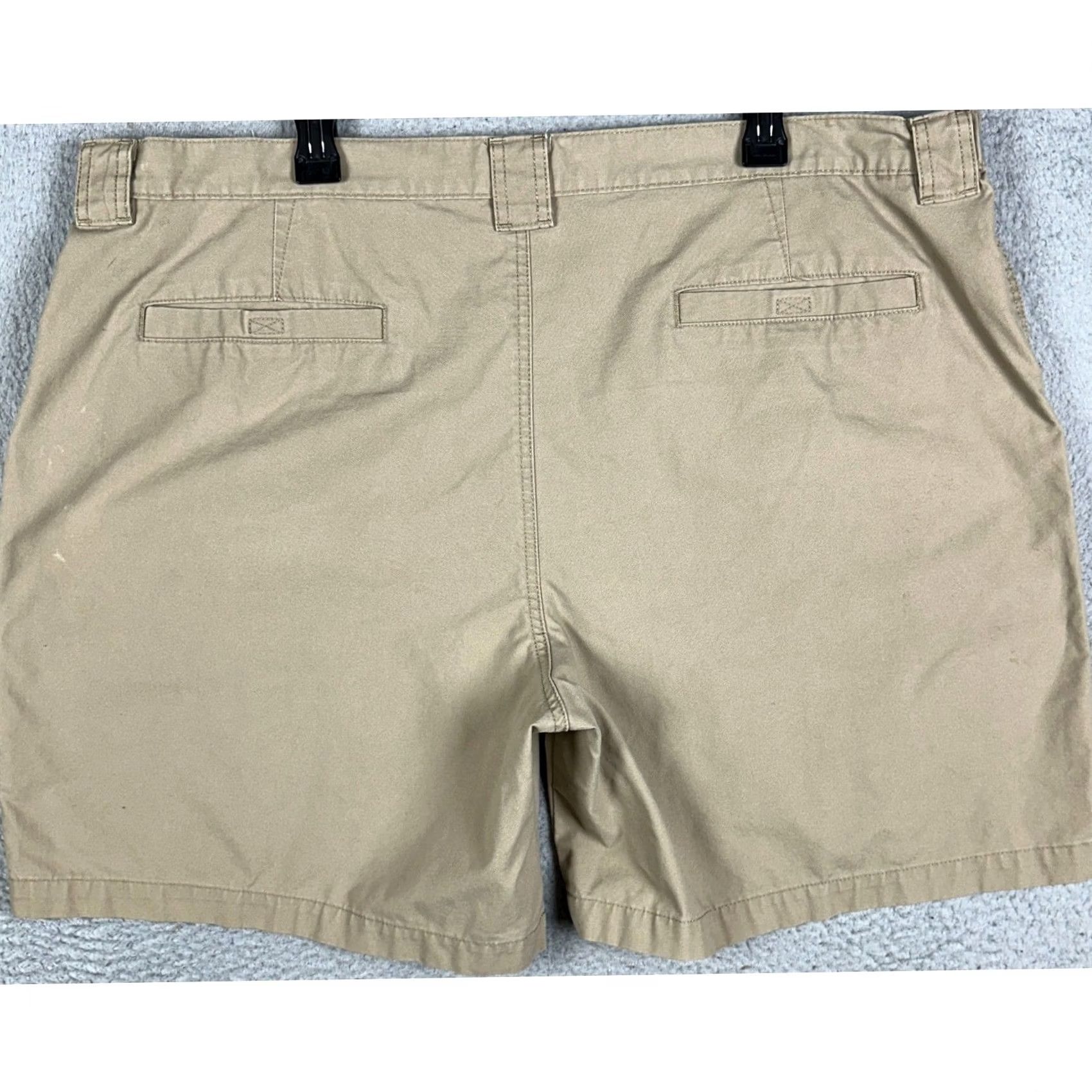 Savane Savane Cargo Shorts Mens 44 Tan Cargo Safari Outdoor Utility Stretch Waist Flat Front Size US 44 / EU 60 - 2 Thumbnail