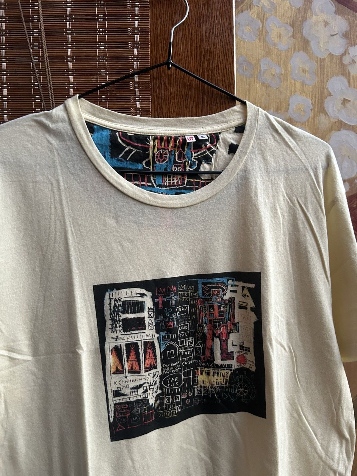 Jean-Michel Basquiat × Uniqlo × Vintage Vintage Uniqlo UT X Jean-Michel Basquiat Graphic Print Tee Size US M / EU 48-50 / 2 - 3 Thumbnail