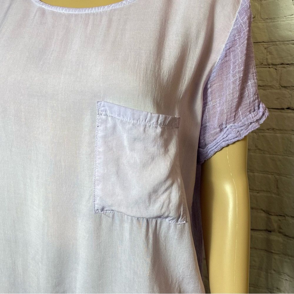 Other NWT New Tina + Jo Lilac Short Sleeve Sample Sale Top Size S Size S / US 4 / IT 40 - 3 Thumbnail