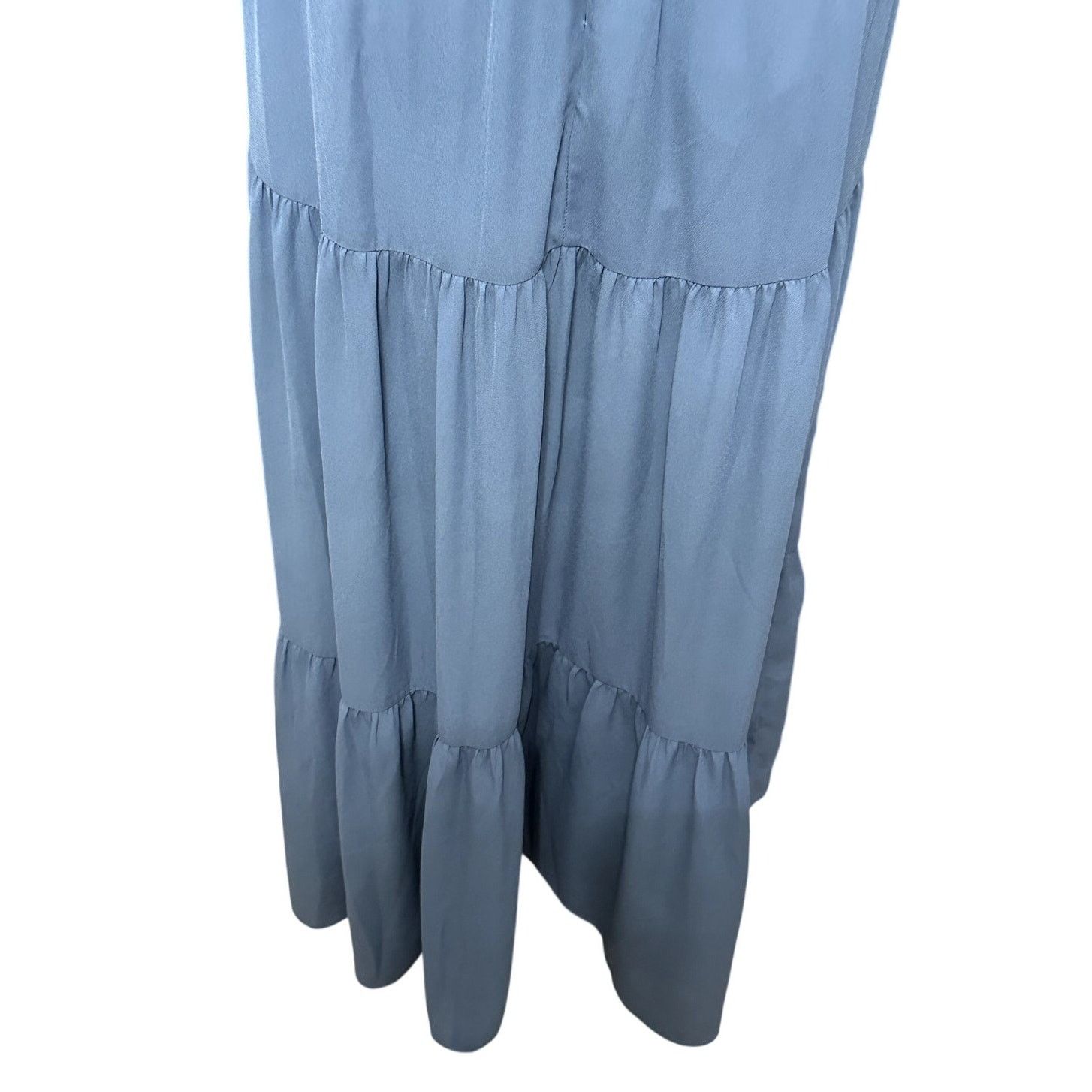 Other WAYF Talia Tiered Maxi Dress Strapless Smocked Blue W M NWOT Size M / US 6-8 / IT 42-44 - 7 Thumbnail