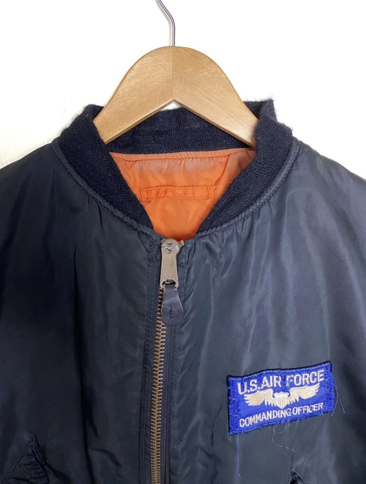 Alpha Industries Vintage Alpha Industries Reversible Bomber Flight Jacket Size US L / EU 52-54 / 3 - 4 Thumbnail