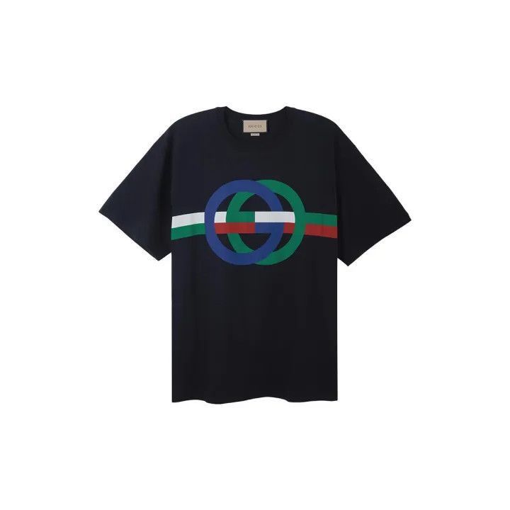 Gucci Gucci Gucci SS23 Printed Black Short Sleeve T-Shirt -2506 Size US M / EU 48-50 / 2 - 1 Thumbnail