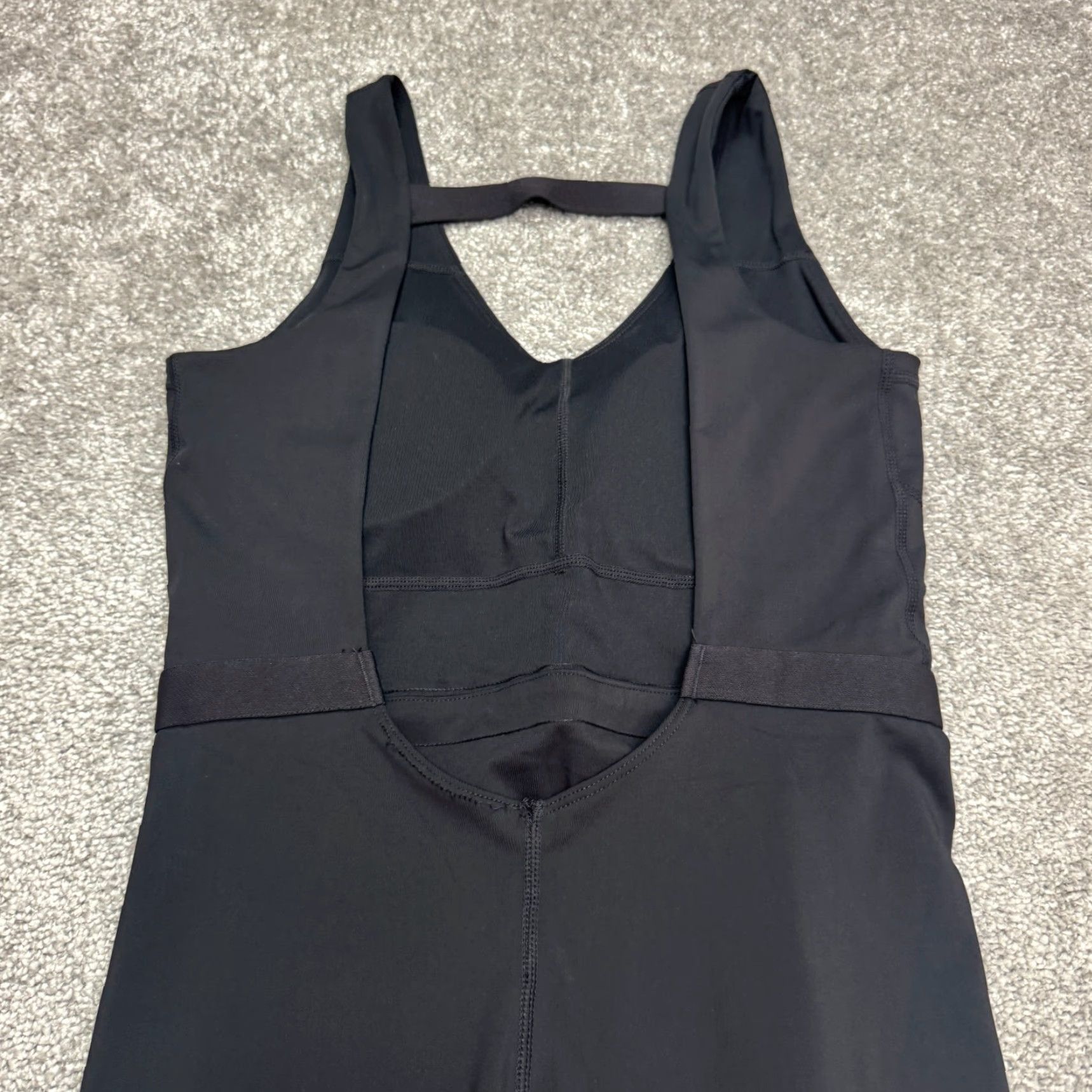 Fabletics Fabletics Jumpsuit Womens Small Black Backless Motion 365 Active Yoga One Piece Size 28" / US 6 / IT 42 - 5 Thumbnail