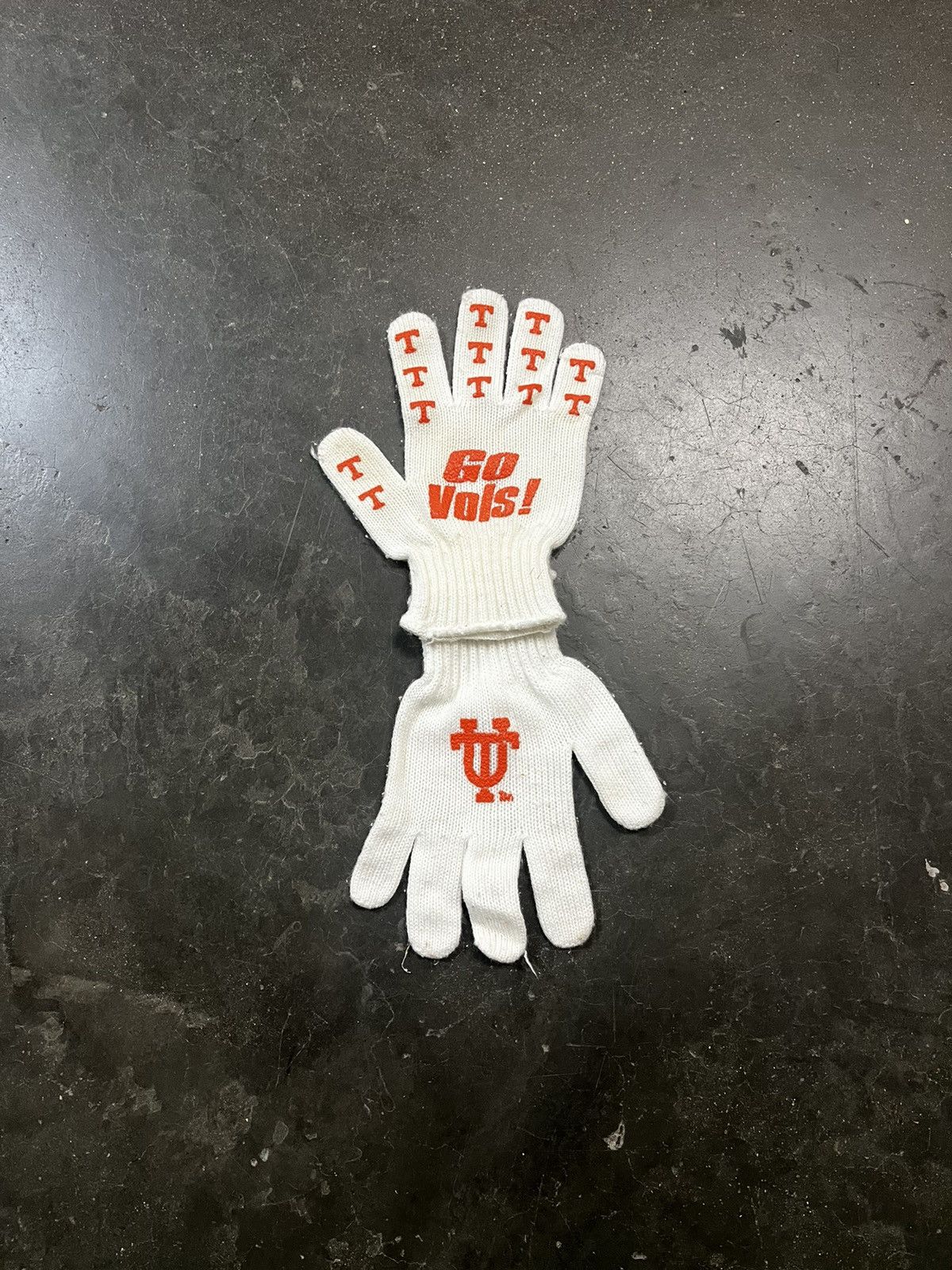 Vintage vintage 80s tennessee volunteers wool gloves Size ONE SIZE - 2 Thumbnail