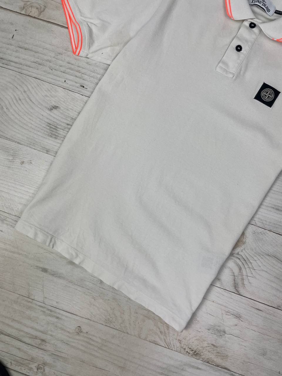 Stone Island Stone Island Polo Shirt Patch Program Logo Size US M / EU 48-50 / 2 - 6 Thumbnail