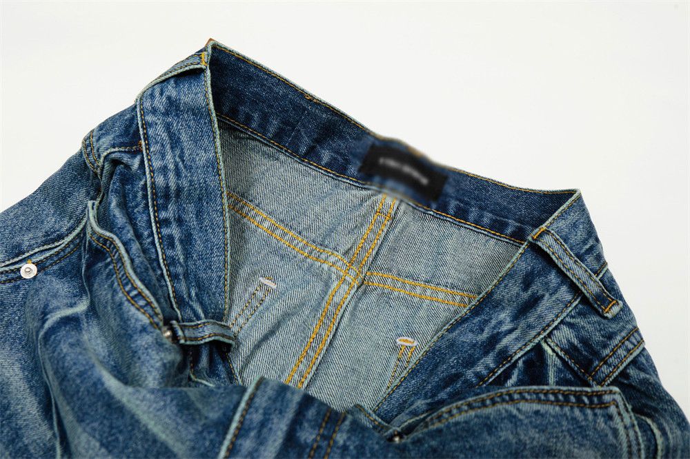 Jean Retro punk loose washed straight jeans Size US 32 / EU 48 - 4 Thumbnail