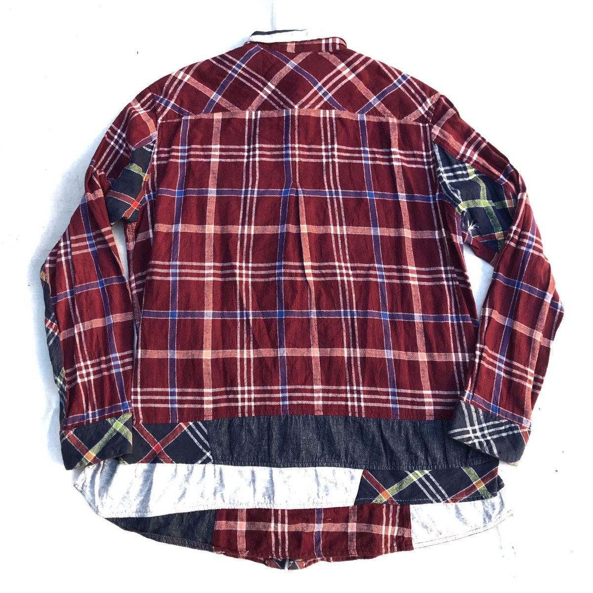 Flannel × Hysteric Glamour × Japanese Brand Vintage Drugs Store Japan checkered Flannel Patchwork Size US L / EU 52-54 / 3 - 11 Thumbnail