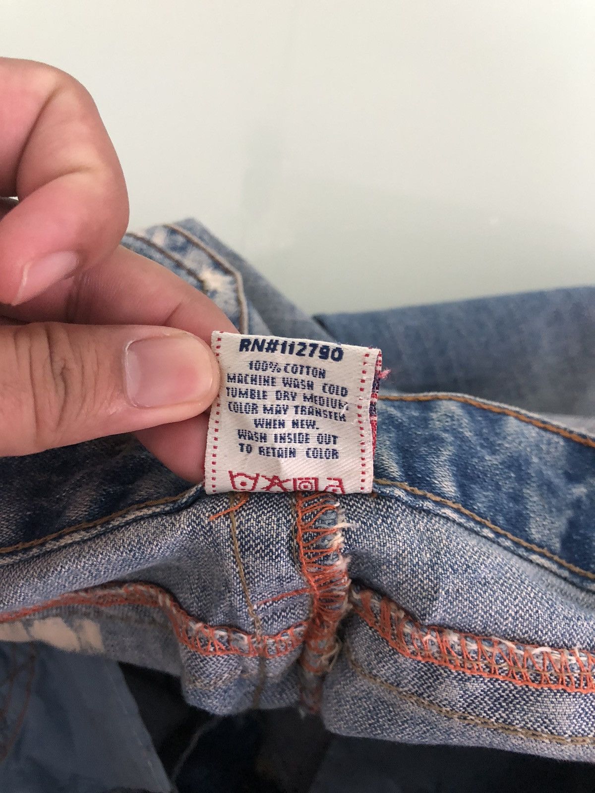 True Religion Rare❗️Vintage True Religion Distressed Boot Cut Jeans Size 26" / US 2 / IT 38 - 17 Thumbnail