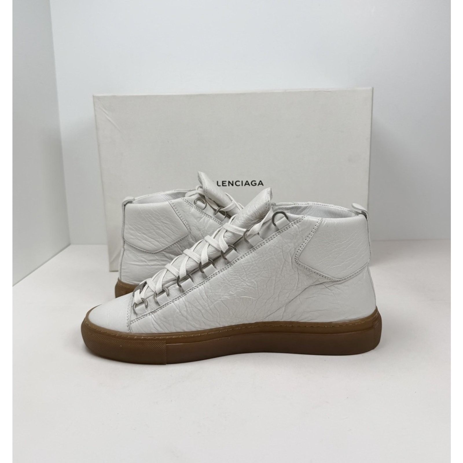 Balenciaga Size 40EU/7US - Balenciaga Arena Leather High Top Size US 7 / EU 40 - 6 Thumbnail