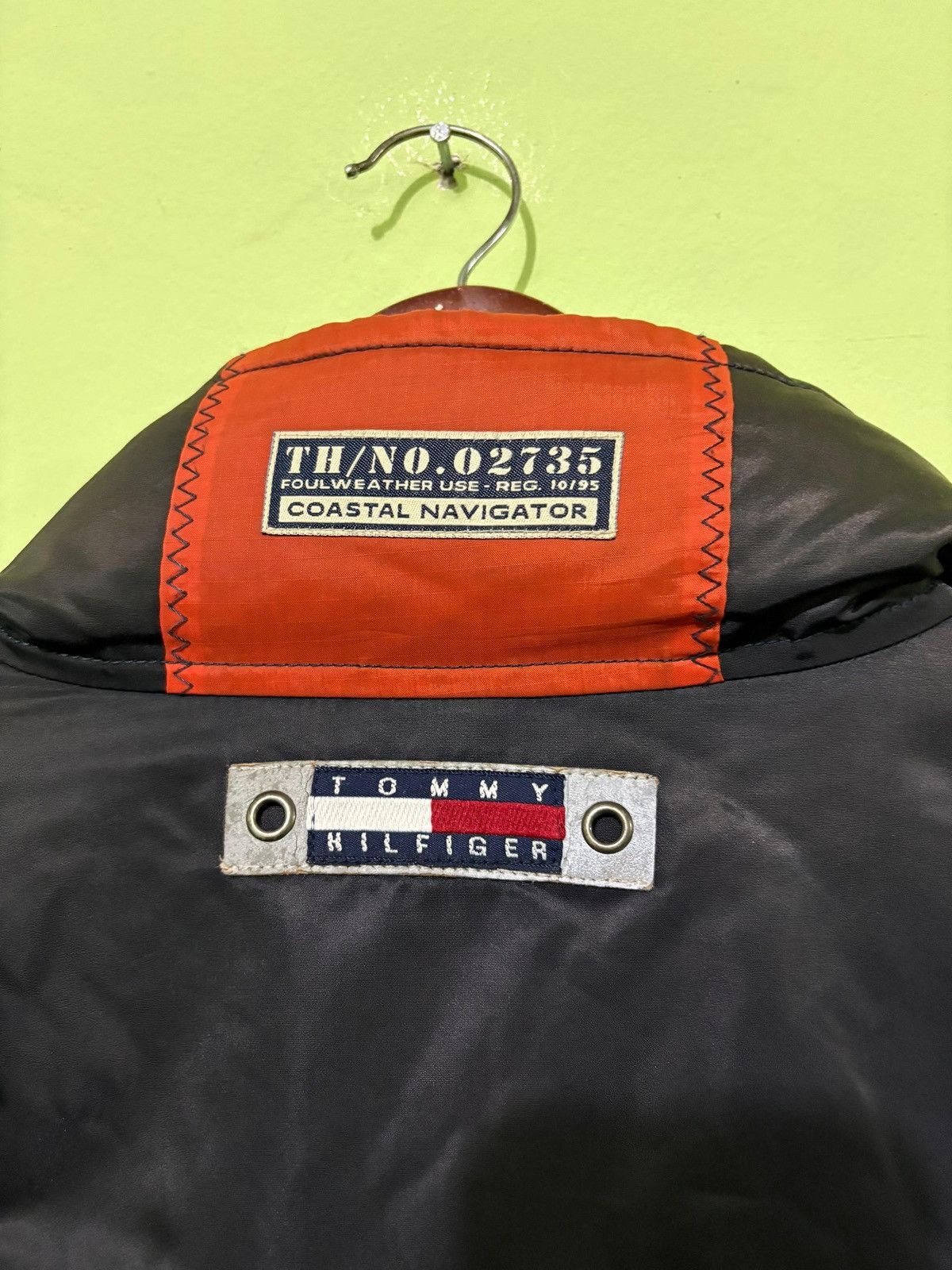 Tommy Hilfiger × Vintage VTG 90 Tommy Hilfiger Rescue Squad Jacket Foul Weather issue Size US M / EU 48-50 / 2 - 10 Thumbnail