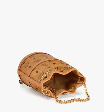 MCM o1mt1gz0125 Size: OS / Mini Visetos Backpack in Brown/Black Size ONE SIZE - 4 Thumbnail