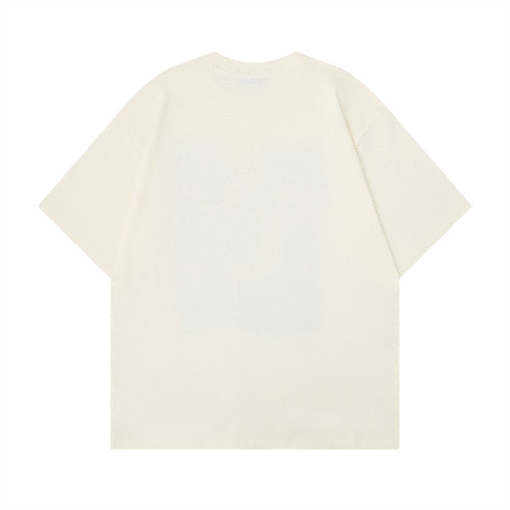 Japanese Brand Men's Streetwear Loose-Fit Casual T-Shirt with Kitten Print Size US M / EU 48-50 / 2 - 2 Thumbnail