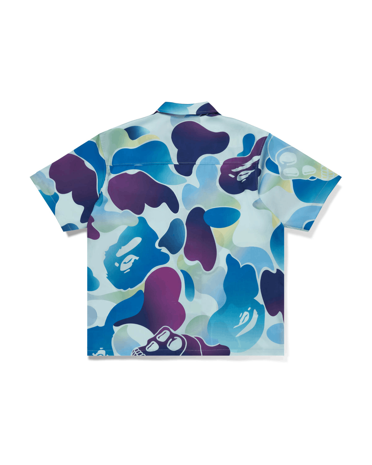 Designer Men's Blue Hawaiian Shirt Size US M / EU 48-50 / 2 - 2 Thumbnail