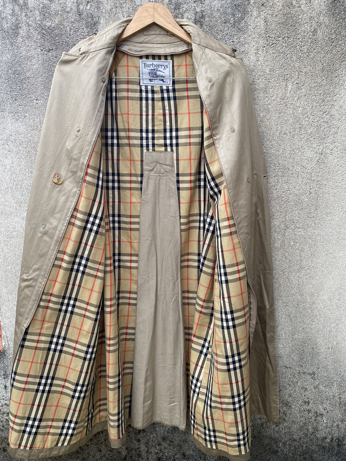 Burberry × Burberry Prorsum × Vintage Burberrys Double Breasted Trench Coat Nova Check Size US XS / EU 42 / 0 - 3 Thumbnail