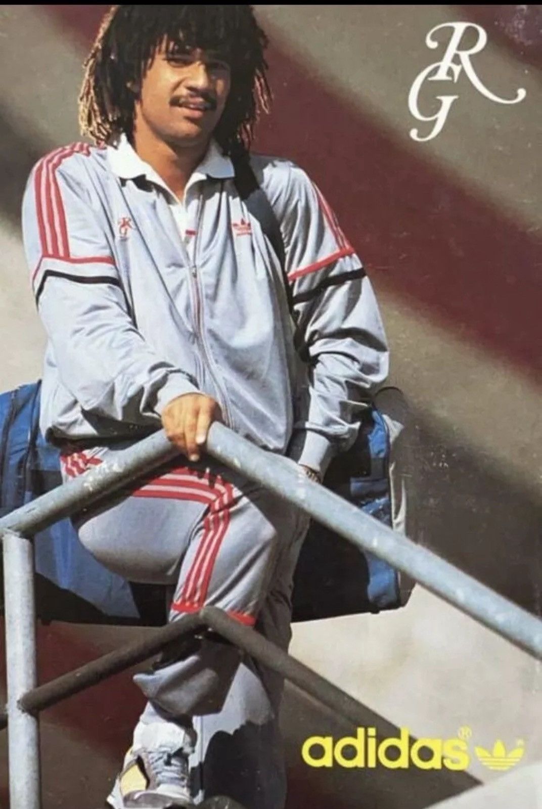 Adidas Vintage 1980’s Adidas Ruud Gullet Track jacket Navy blue OG Size US M / EU 48-50 / 2 - 2 Thumbnail