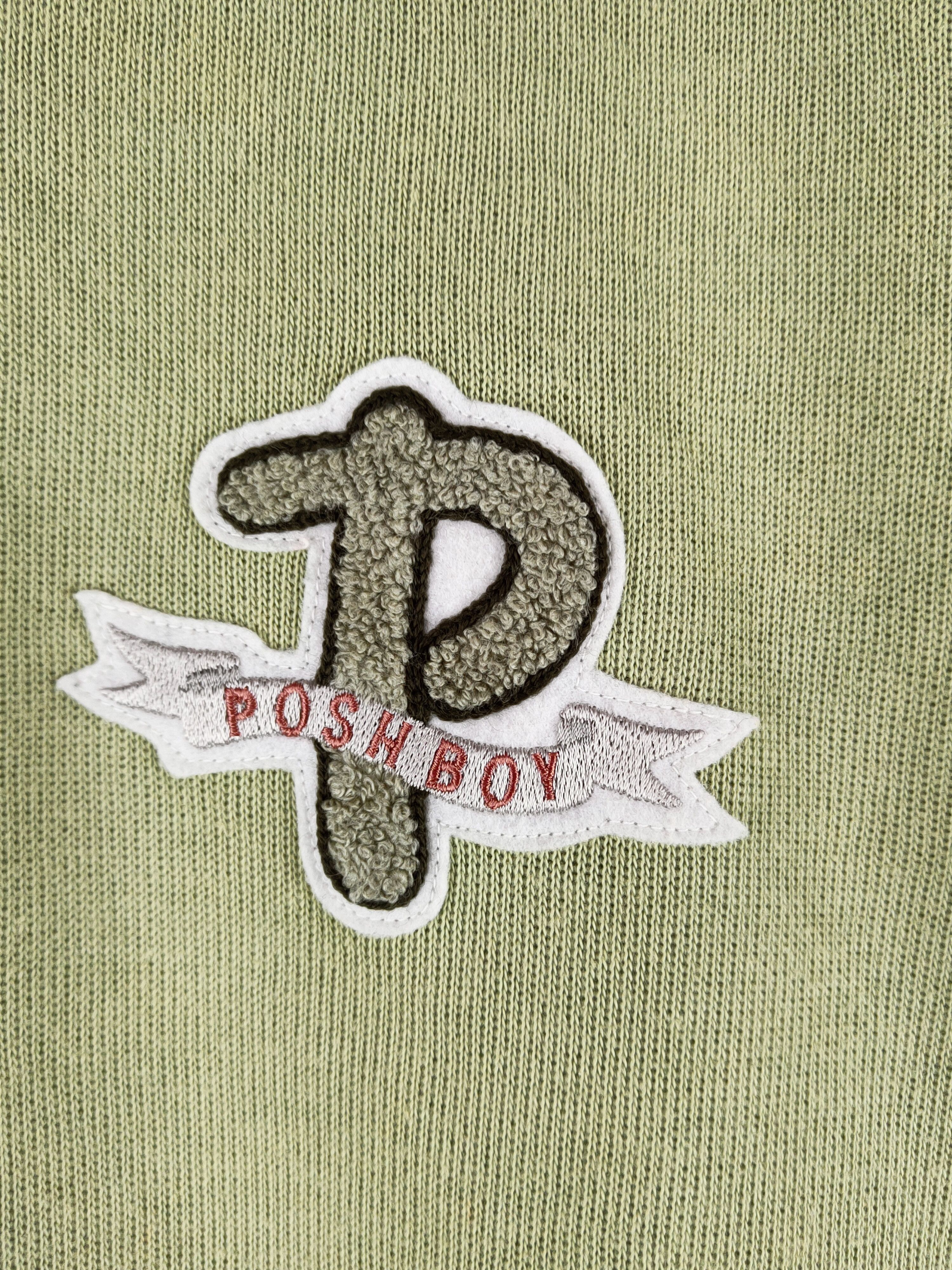 Japanese Brand DL Posh Boy Light Green Knitwear Sweatshirts #46-211 Size US L / EU 52-54 / 3 - 5 Thumbnail