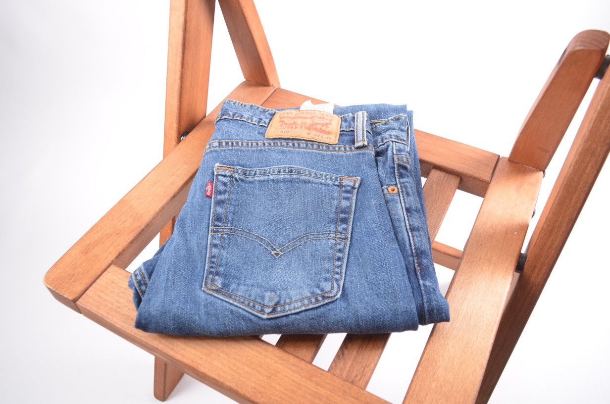 Jean Vintage Levis 510 blue Wash Skinny Jeans w32 Size US 32 / EU 48 - 1 Thumbnail