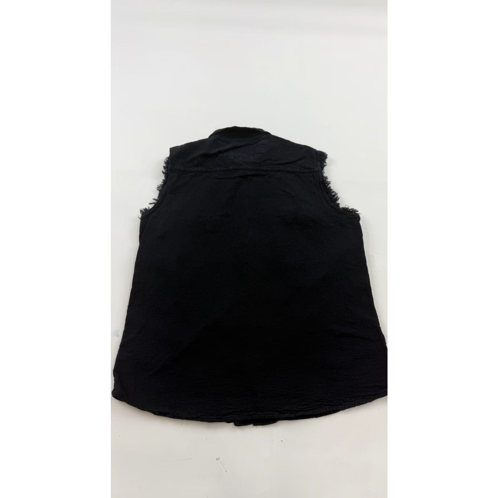 Harley Davidson VINTAGE Harley-Davidson Vest Womens Large Biker Frayed Sleeveless Cotton Punk Size L / US 10 / IT 46 - 5 Thumbnail