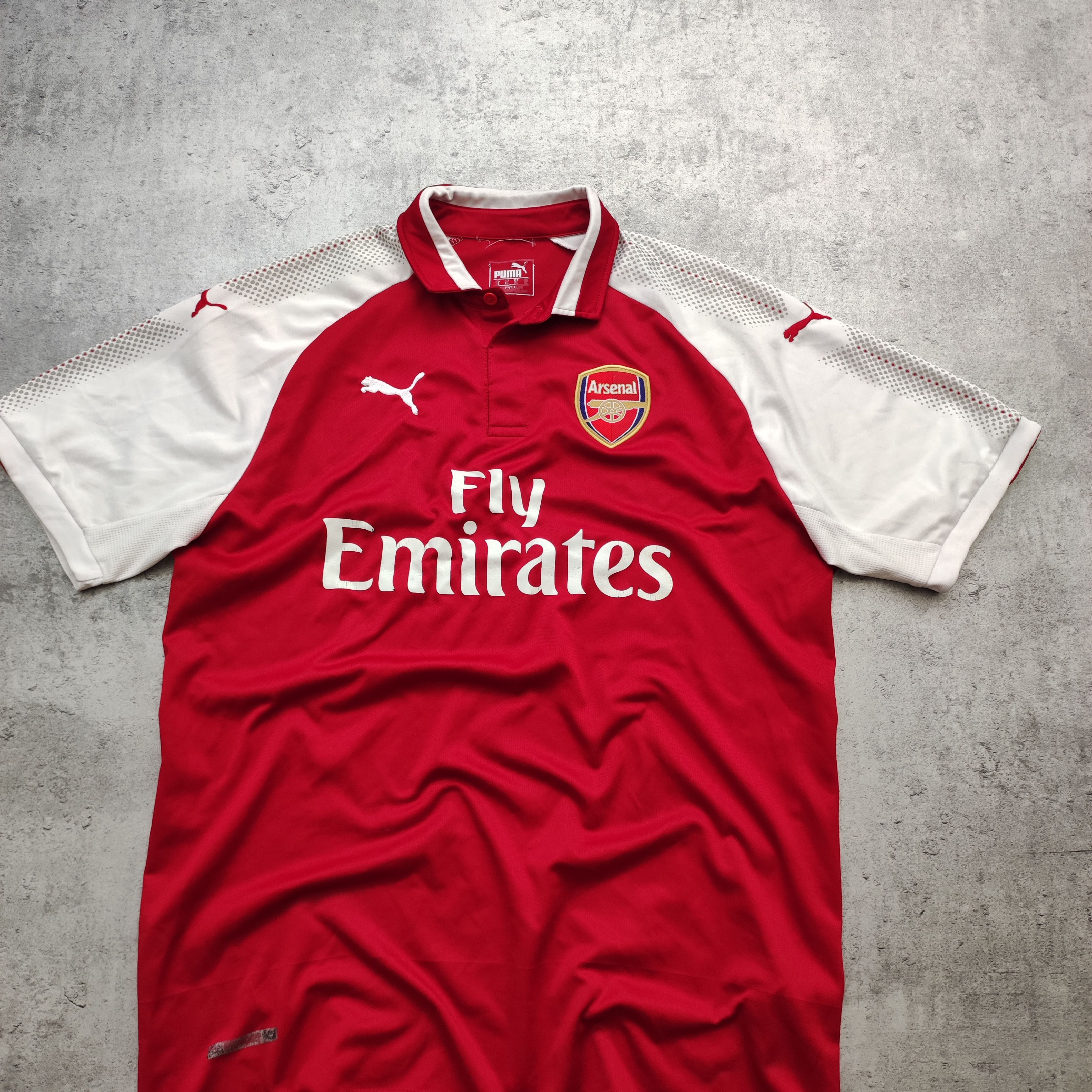 Puma RARE Puma x Arsenal London Football Home 2017 Jersey Size US L / EU 52-54 / 3 - 2 Thumbnail