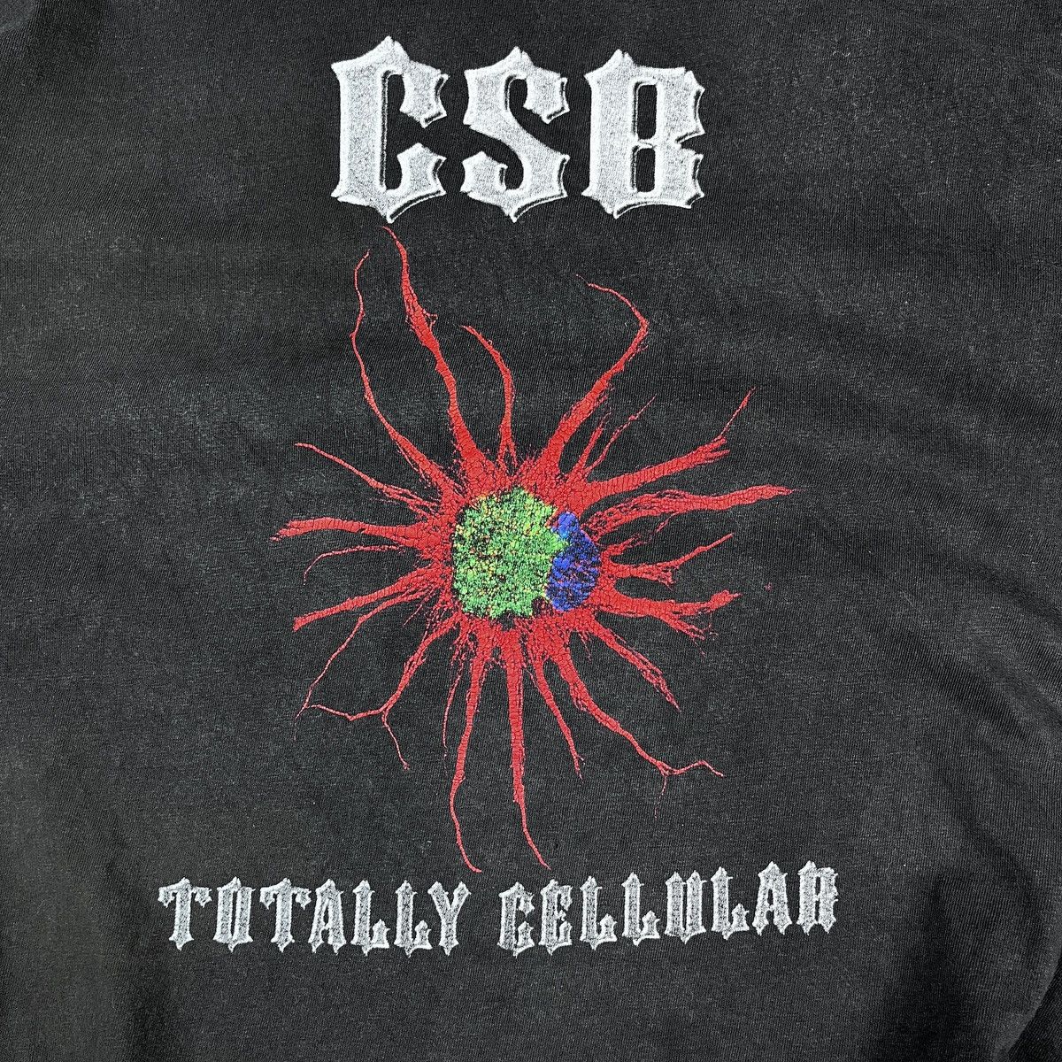 Hanes CSB “Totally Cellular” Tour Tee – 1995 Size US L / EU 52-54 / 3 - 3 Thumbnail