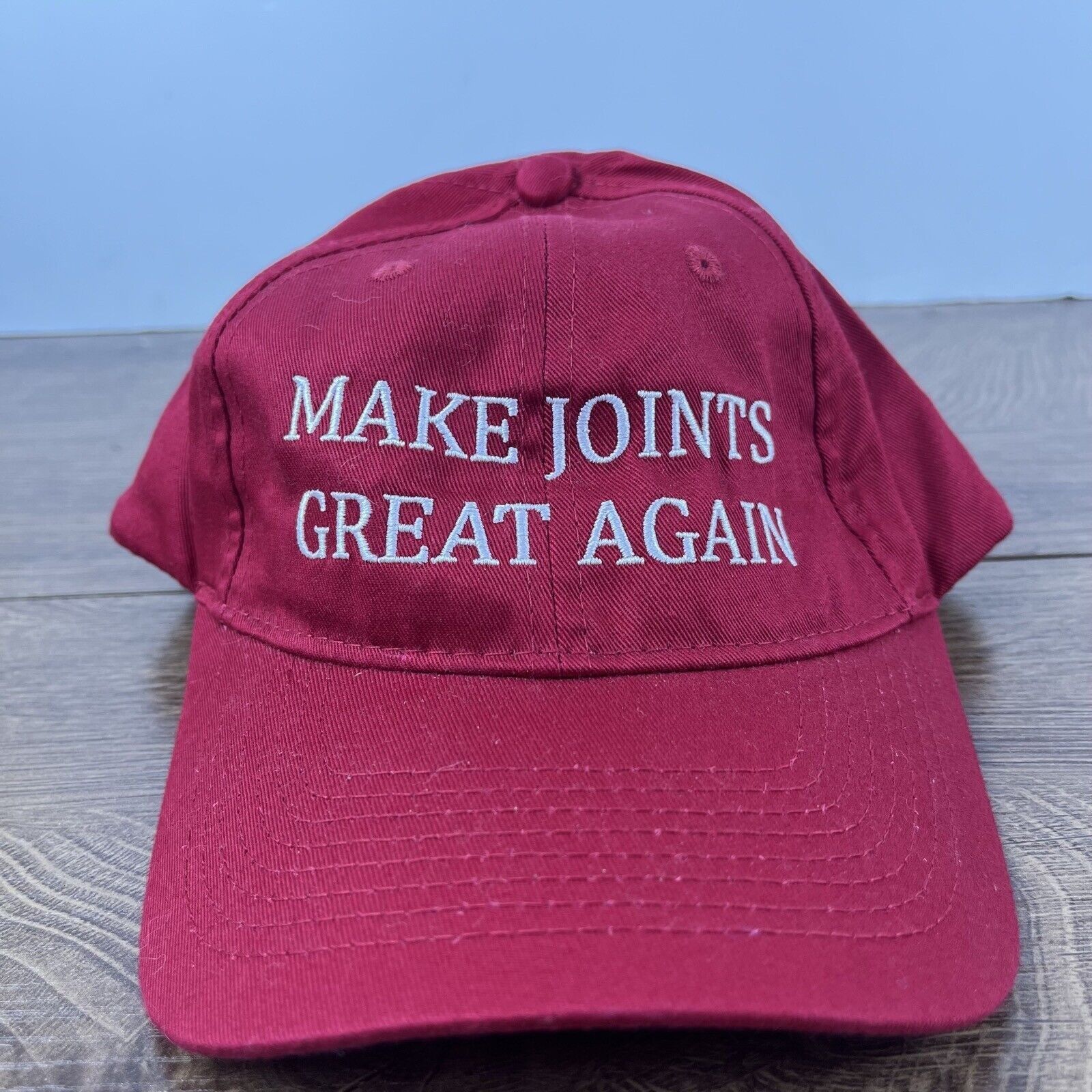 Other Make Joints Great Again Hat Red Hat Adjustable Hat Red Adult Size ONE SIZE - 2 Thumbnail