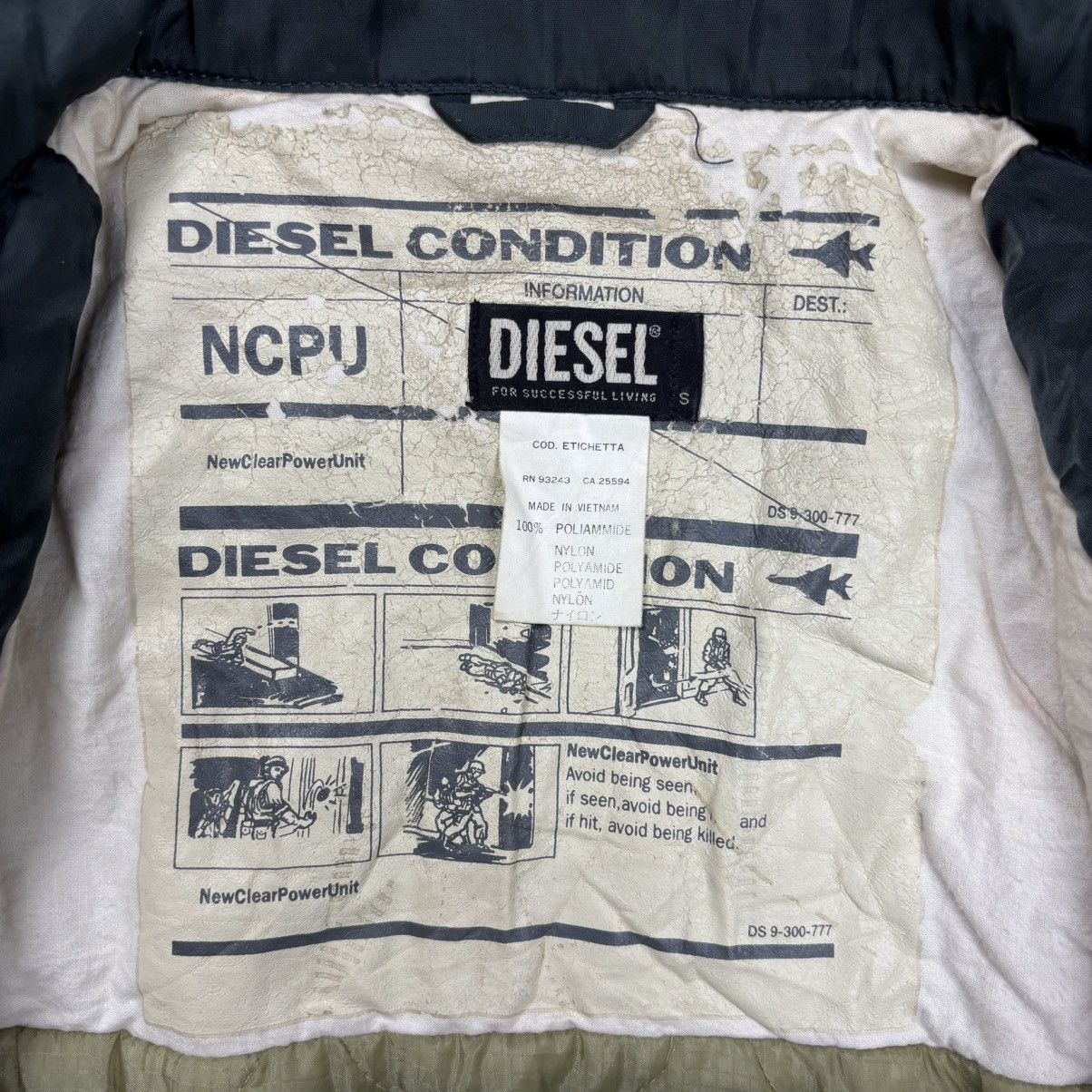 Diesel Diesel ncpu multi zipper mix leather bomber jacket Size US S / EU 44-46 / 1 - 10 Thumbnail