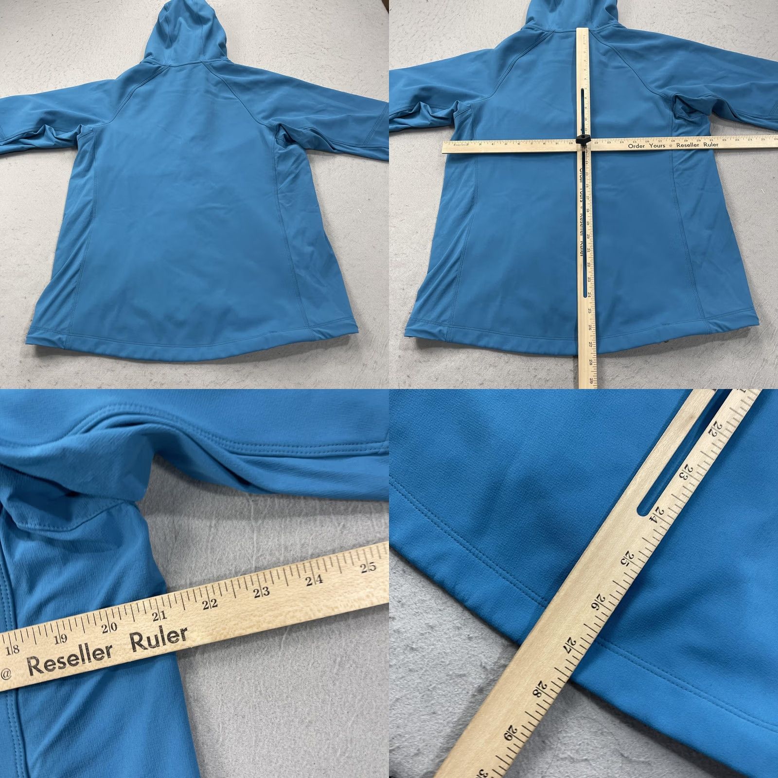 Outdoor Research Outdoor Research Jacket Womens XL Blue Ferrosi Grid Hooded Softshell Full Zip Size XL / US 12-14 / IT 48-50 - 8 Thumbnail