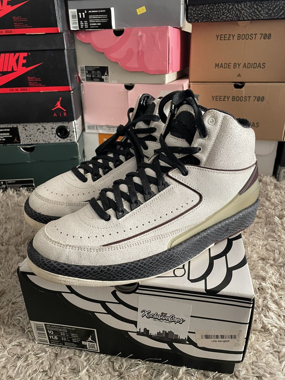 A Ma Maniere × Jordan Brand Jordan 2 A Ma Maniere Size US 10 / EU 43 - 1 Thumbnail
