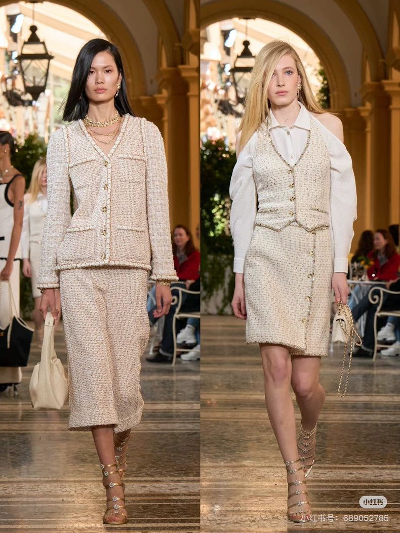 Chanel Chanel 26C gold thread stitching tweed four-pocket jacket Size XS / US 0-2 / IT 36-38 - 7 Thumbnail