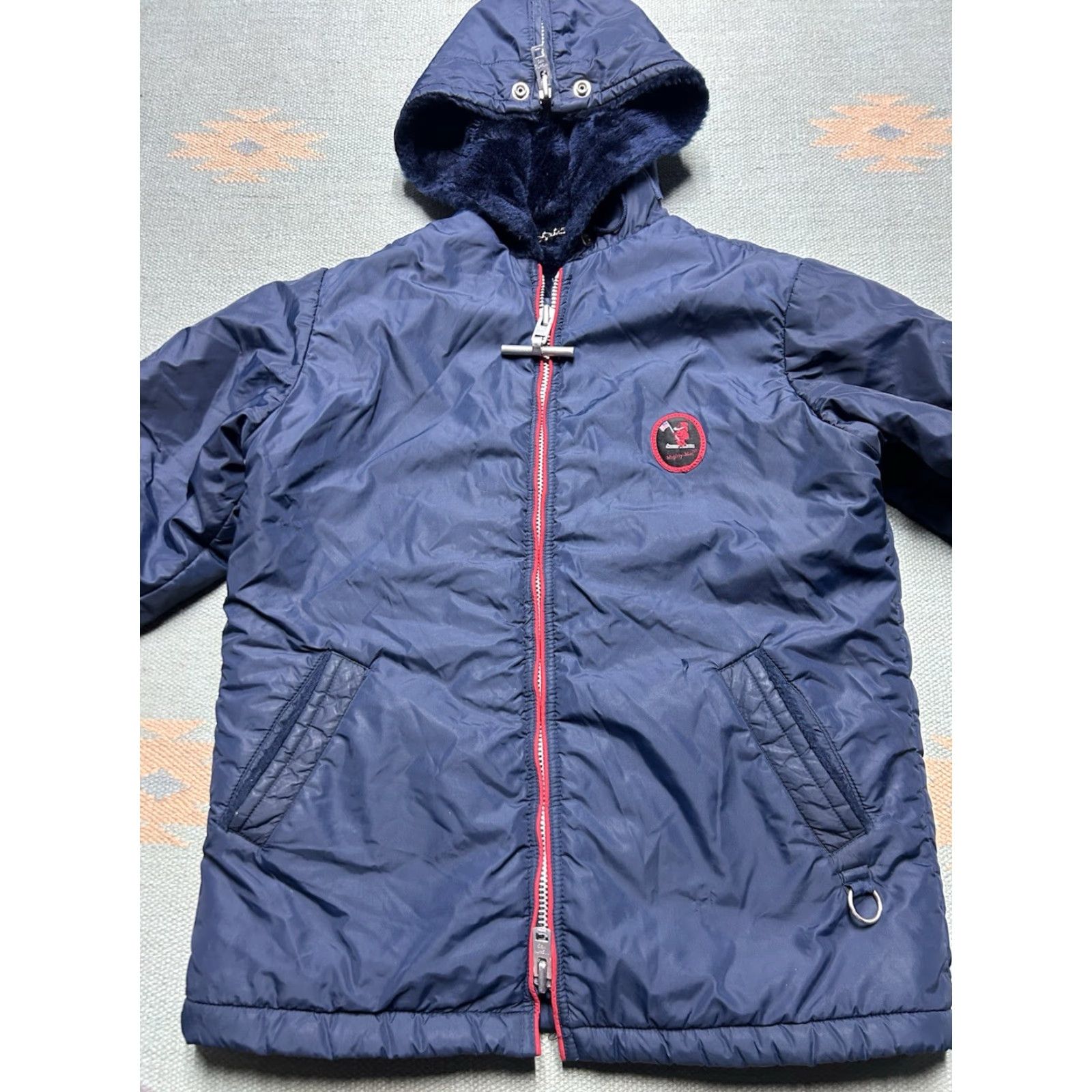 Vintage VINTAGE Mighty Mac Puffer Jacket Ski 70s Snowboard Fleece Lined USA Made Small Men's Blue Jacket Size US S / EU 44-46 / 1 - 3 Thumbnail