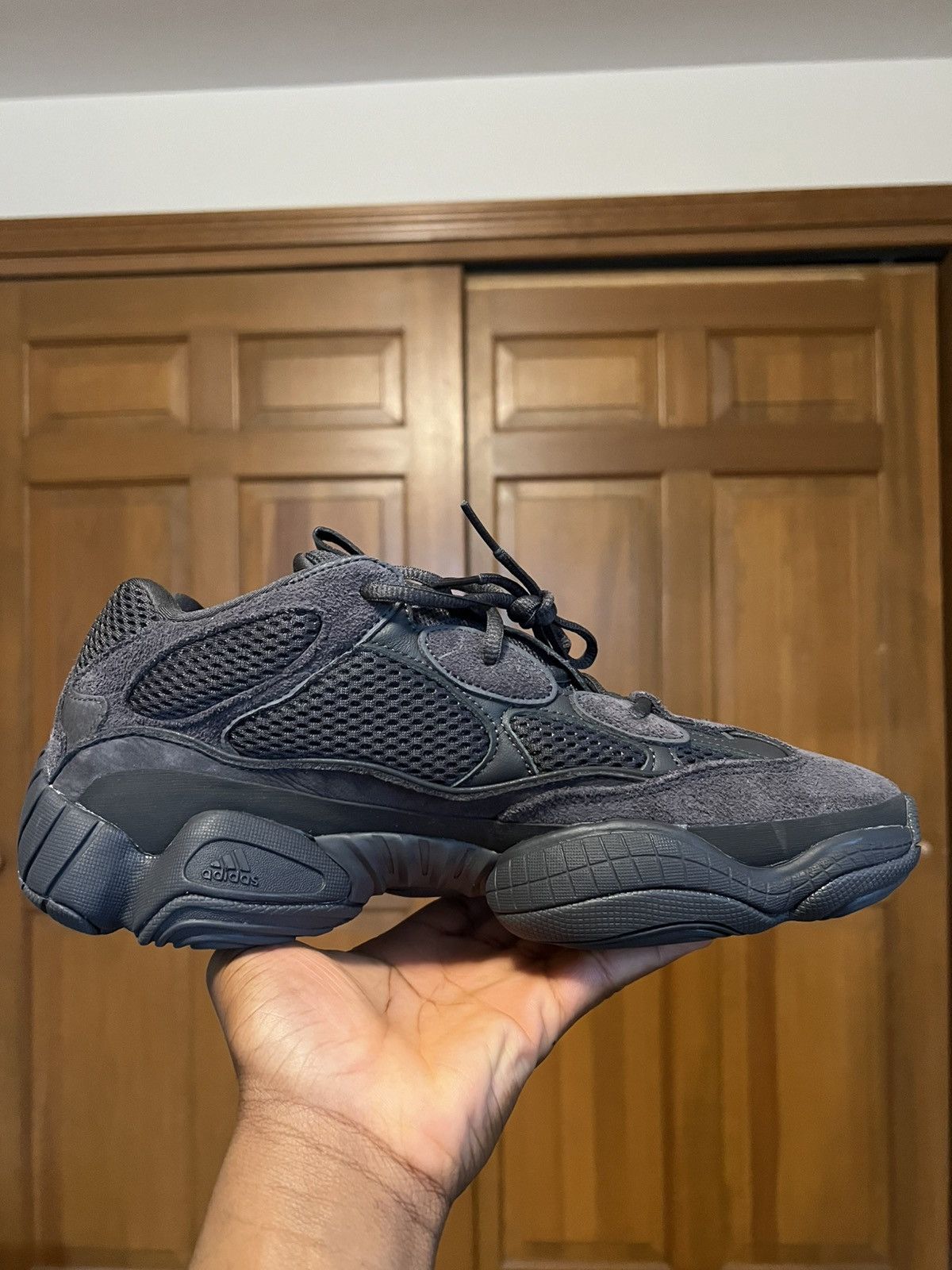 Yeezy Yeezy 500 Utility Black (2023) Size US 12 / EU 45 - 10 Thumbnail
