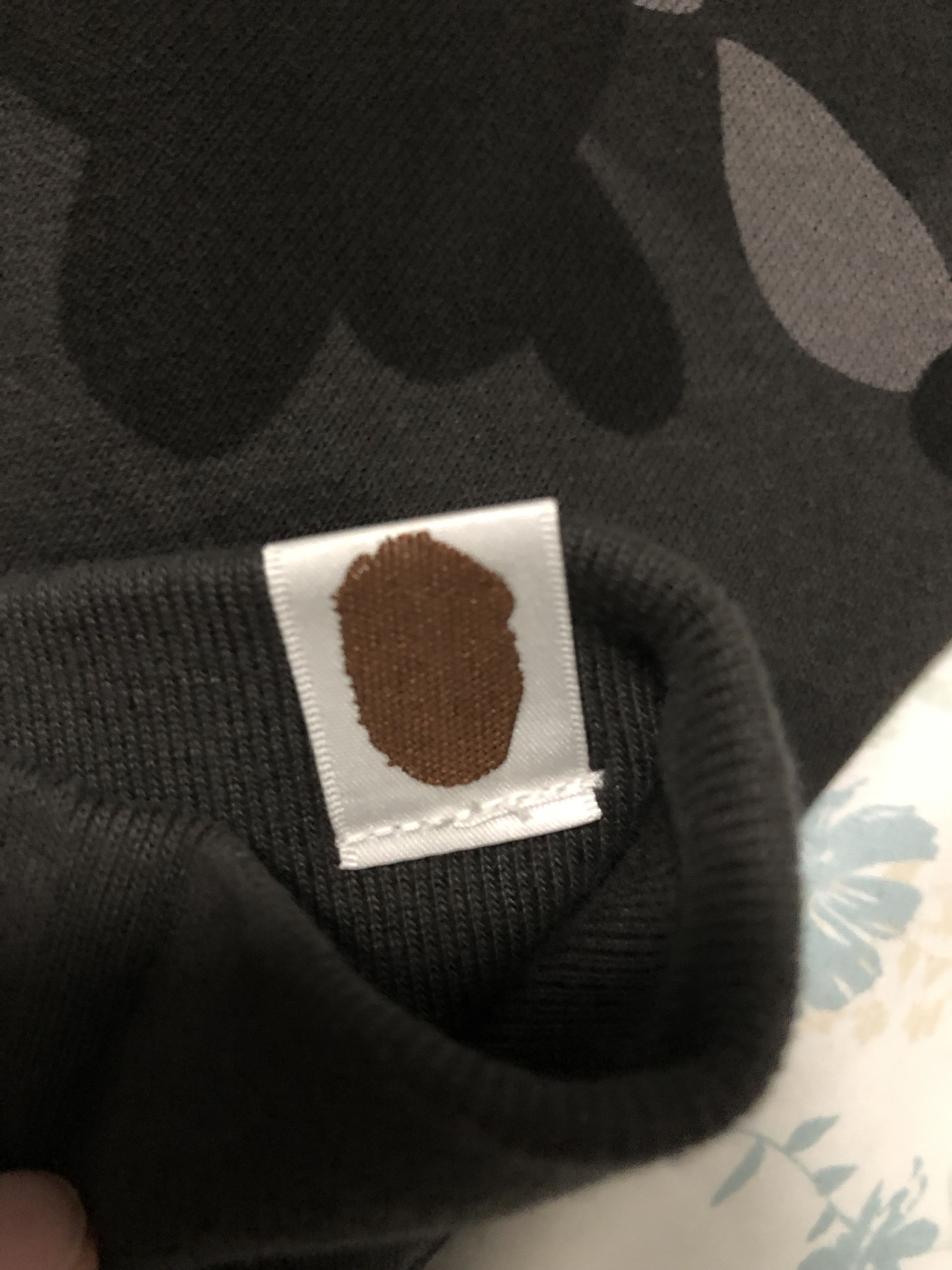 Bape Bape Color Camo College Pullover Hoodie Black - Medium Size US M / EU 48-50 / 2 - 3 Thumbnail