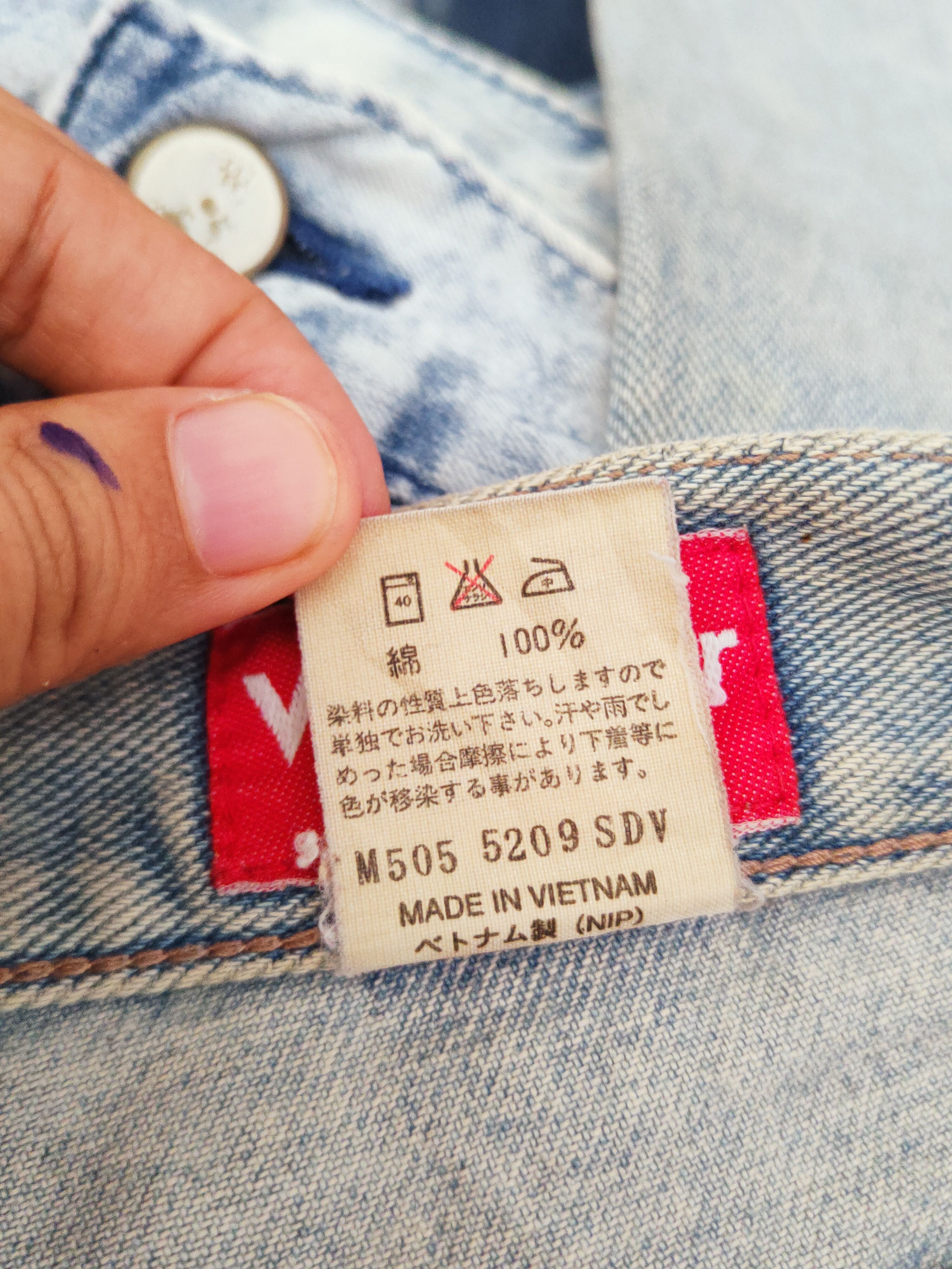 Vintage Wrangler vintage Blue Faded Distressed Ripped Jeans #S2773 Size US 28 / EU 44 - 14 Thumbnail