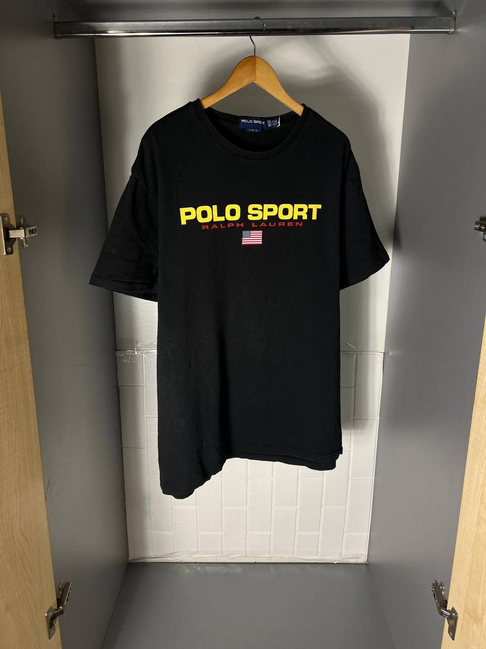Polo Ralph Lauren VINTAGE POLO SPORT RALPH LAUREN RETRO T-SHIRT CASUAL 90s Y2K Size US XXL / EU 58 / 5 - 2 Thumbnail